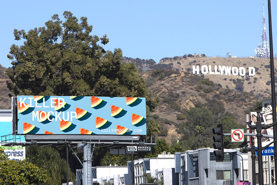 Los Angeles Billboard Mockup #2 - Horizontal