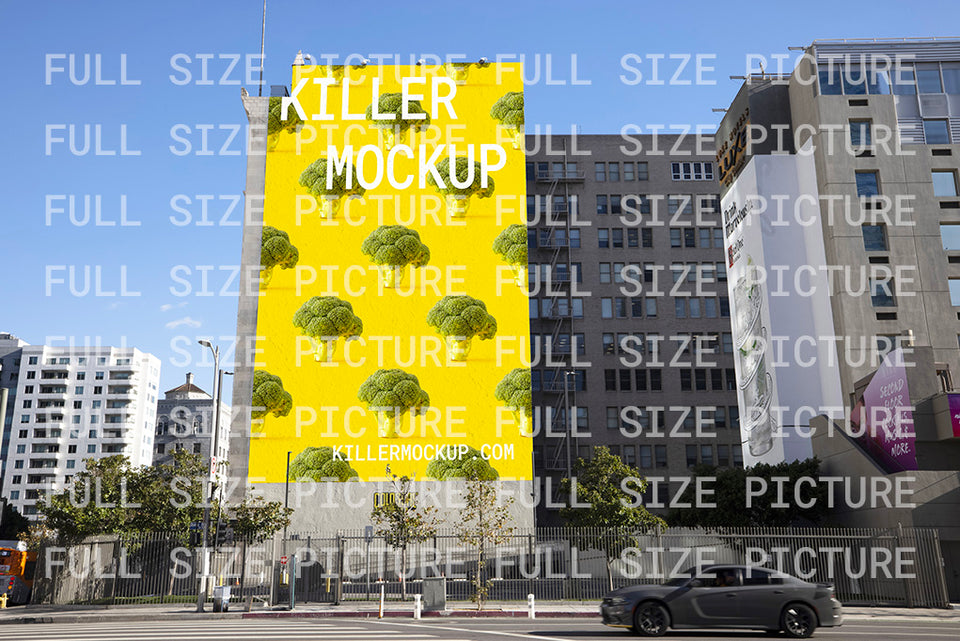 Los Angeles Billboard Mockup #3 - Vertical