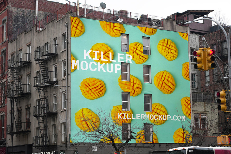 New York Billboard Mockup #12 - Horizontal