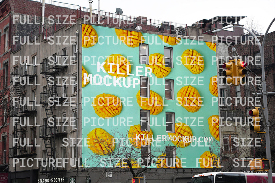 New York Billboard Mockup #12 - Horizontal