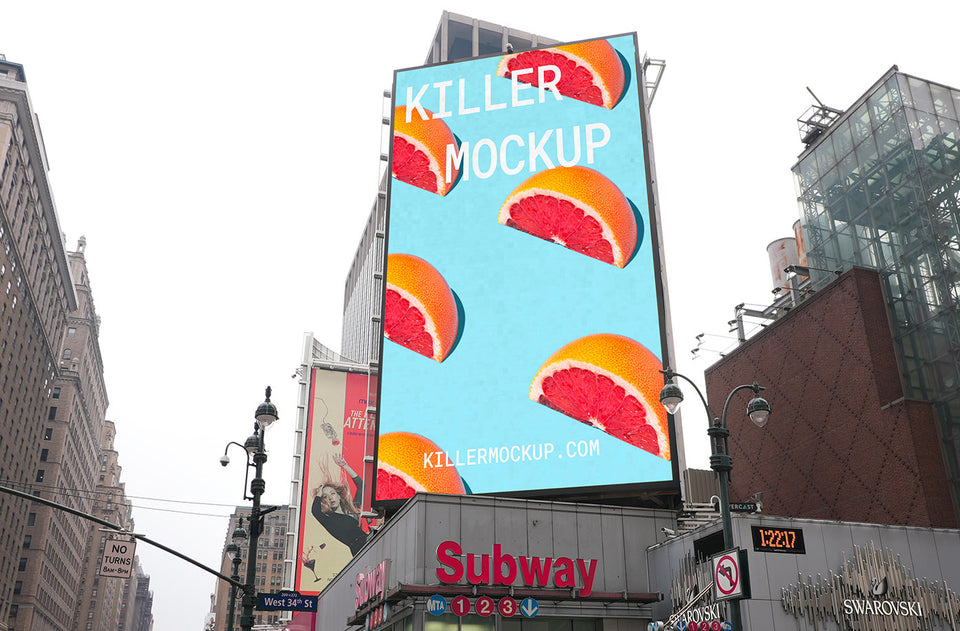 ALL 13 NEW YORK BILLBOARDS - Save 20%