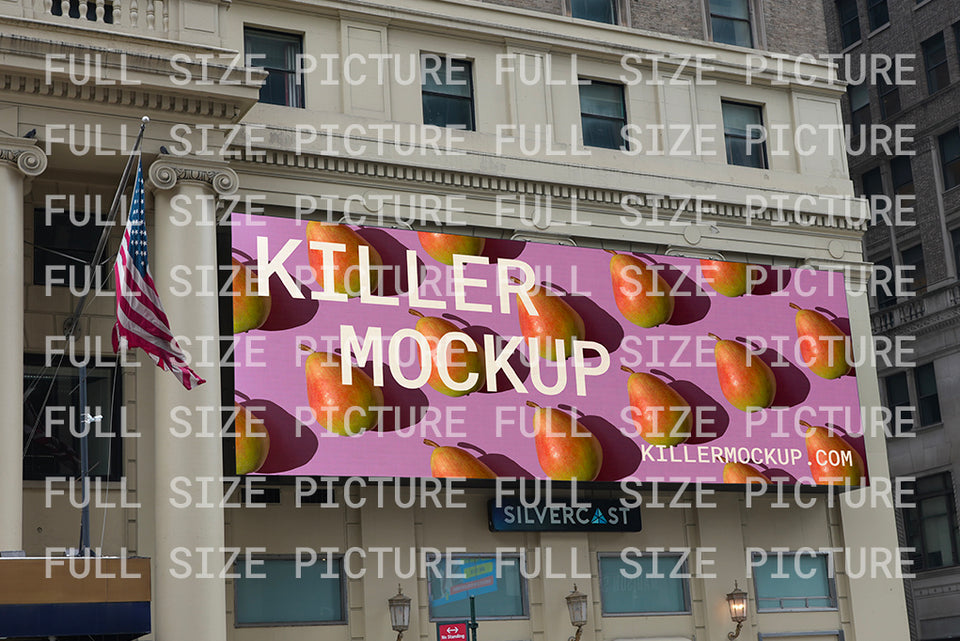 New York Billboard Mockup #7 - Horizontal