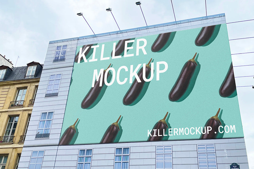 Paris Billboard Mockup #6 - Horizontal