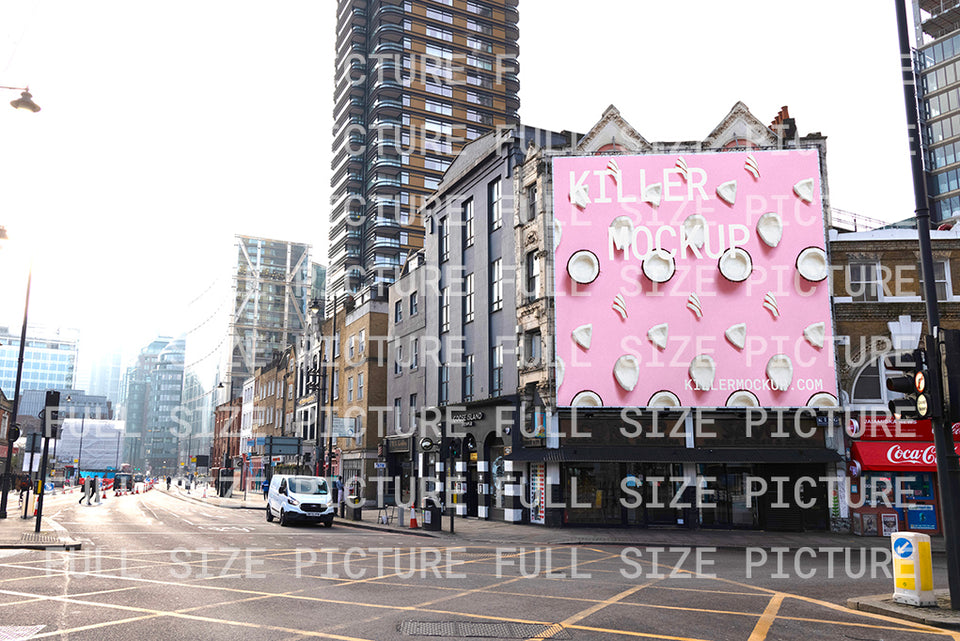 London Billboard Mockup #1 - Vertical