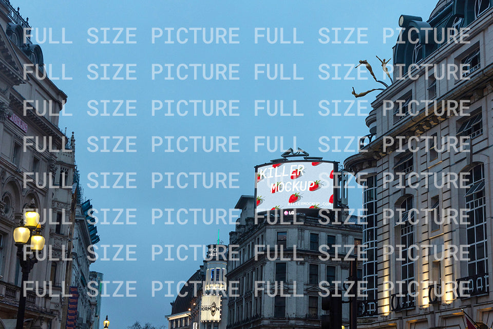 London Billboard Mockup #3 - Horizontal