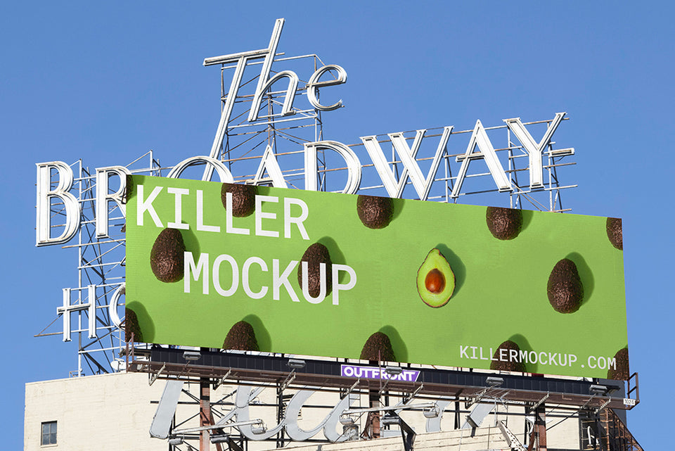 Los Angeles Billboard Mockup #1 - Horizontal