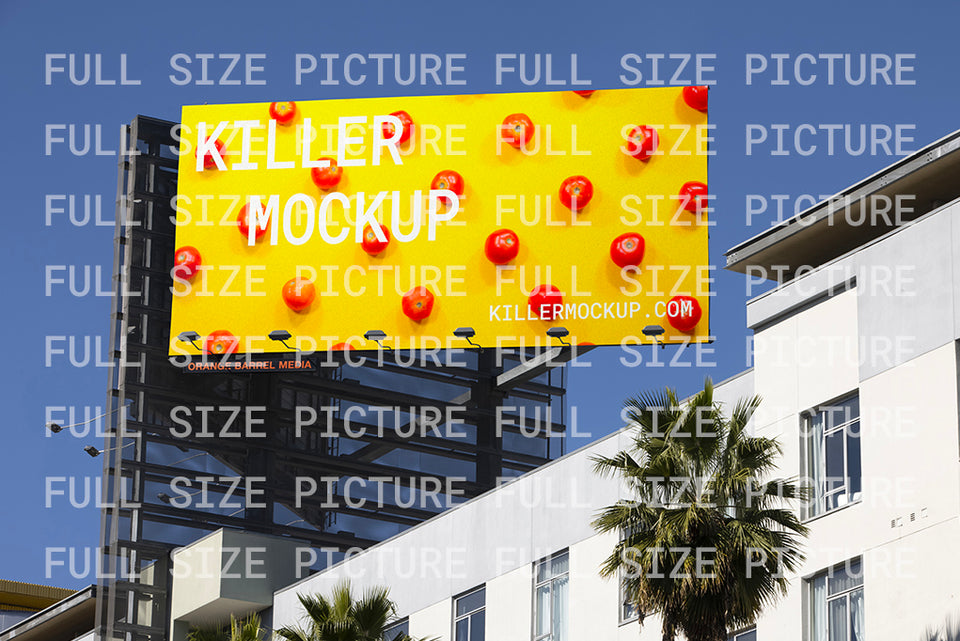 Los Angeles Billboard Mockup #6 - Horizontal