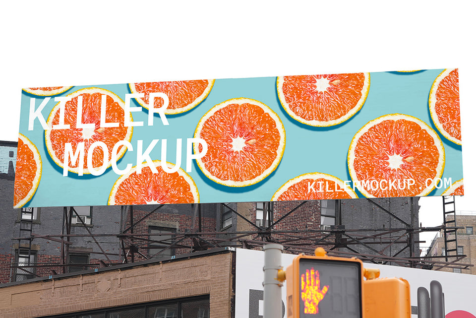 New York Billboard Mockup #3 - Horizontal
