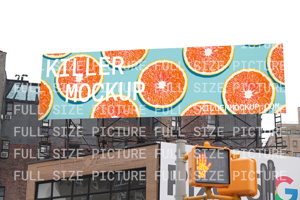 New York Billboard Mockup #3 - Horizontal